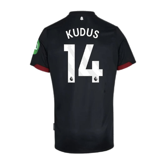 2024-2025 West Ham Away Shirt (Kids) (Kudus 14)-SoccerKits Hub | Buy Soccer Jerseys Online